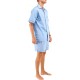 Hellblau Herren Pyjama