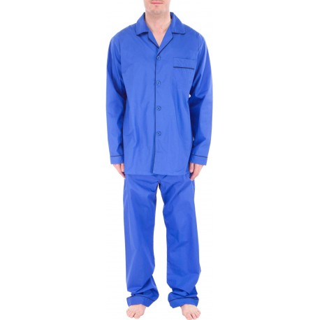 Lys blå menns pyjamas