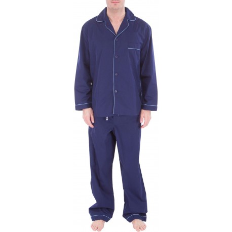 Lys blå menns pyjamas